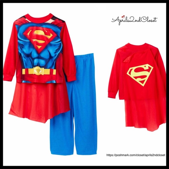 superman pjs with cape